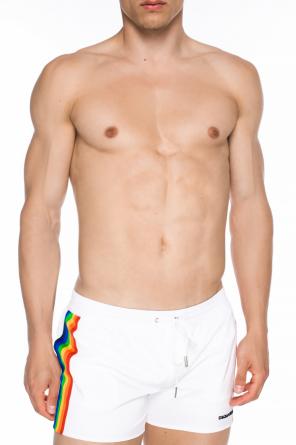 Logo-embroidered swim shorts, zdjęcie 2 Logo-embroidered swim shorts od Dsquared2